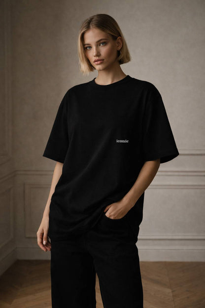 Oversized Organic Cotton T-Shirt — Structured Jersey